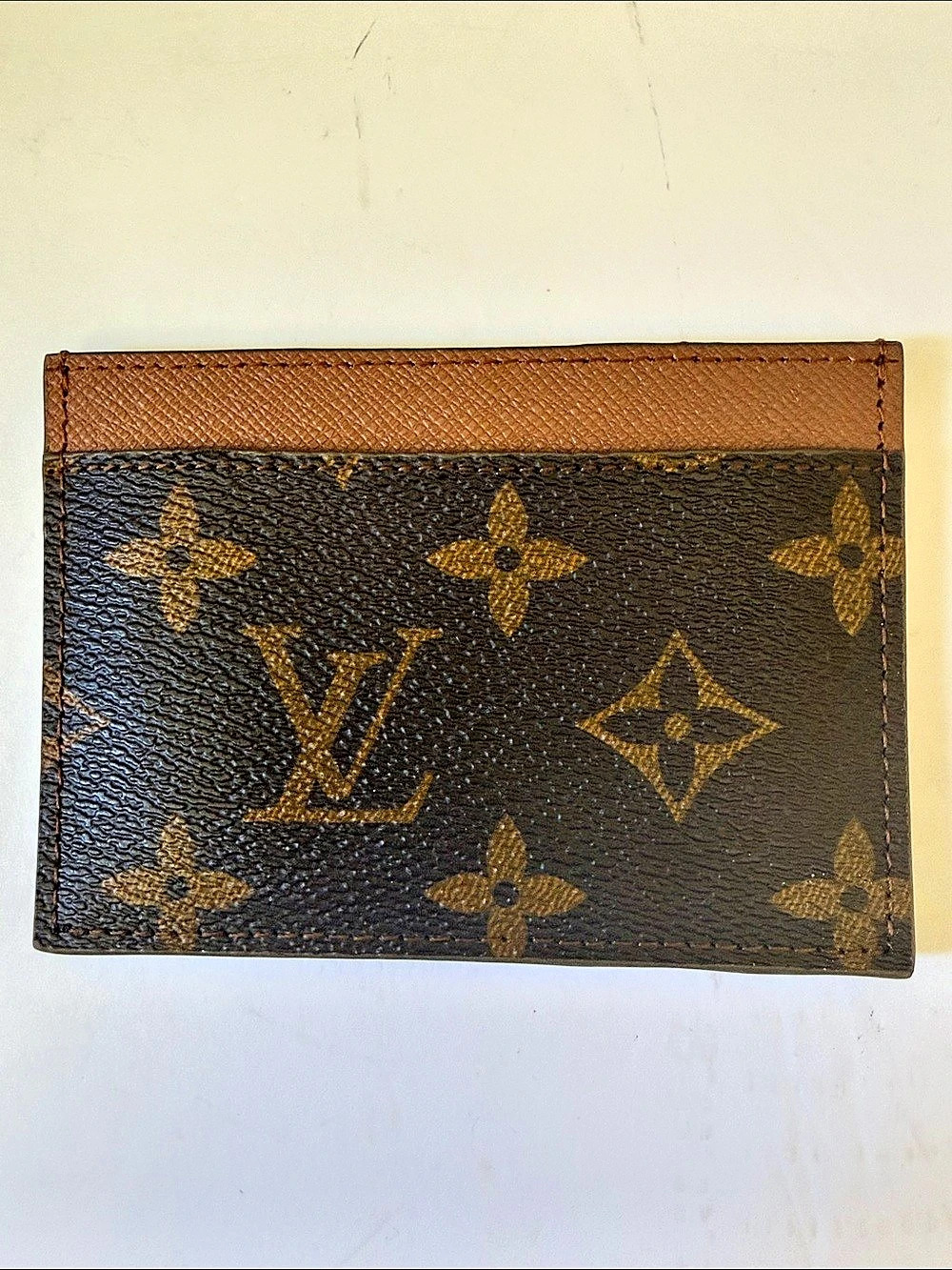 Fashion Monogram Wallet in Brown